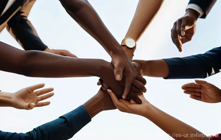 네트워크 조직 설계의 미래를 위한 전략 - **Prompt: "A vibrant and dynamic depiction of a modern network organization in action. A diverse gro...